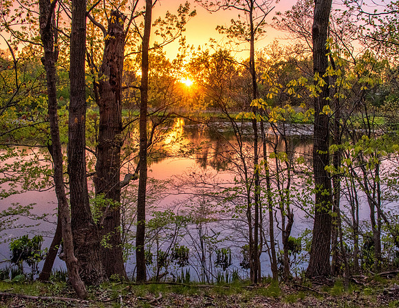May - Spring Sunset
