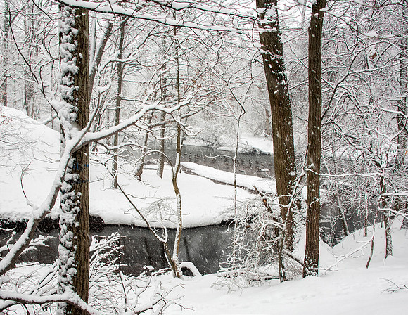 January - Snow on Red Hill