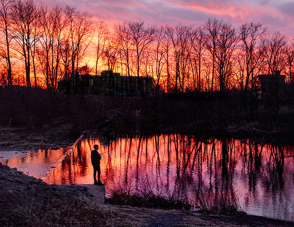 November - Sunset Fishing
