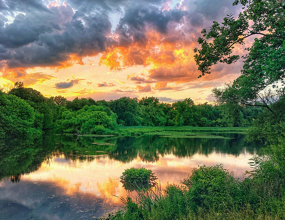 July - Summer Sunset