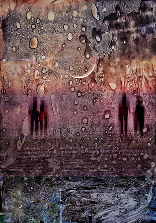 People Watching after the Rain