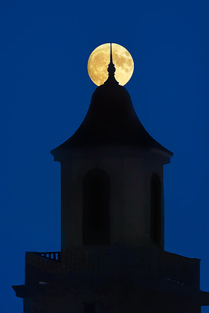 Moon Over McManus Middle School - September 2020